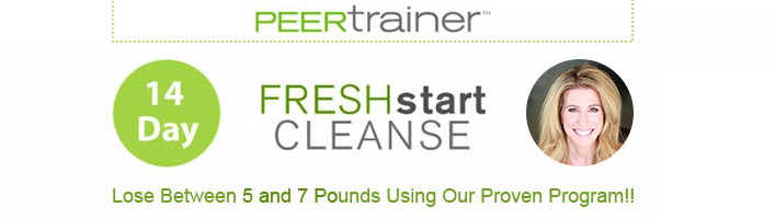 PEERtrainer Fresh Start Cleanse